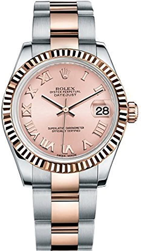 rolex lady datejust 31 in acciaio oro rosa quadrante rosa|Acquista Rolex Datejust 31 su Chrono24.